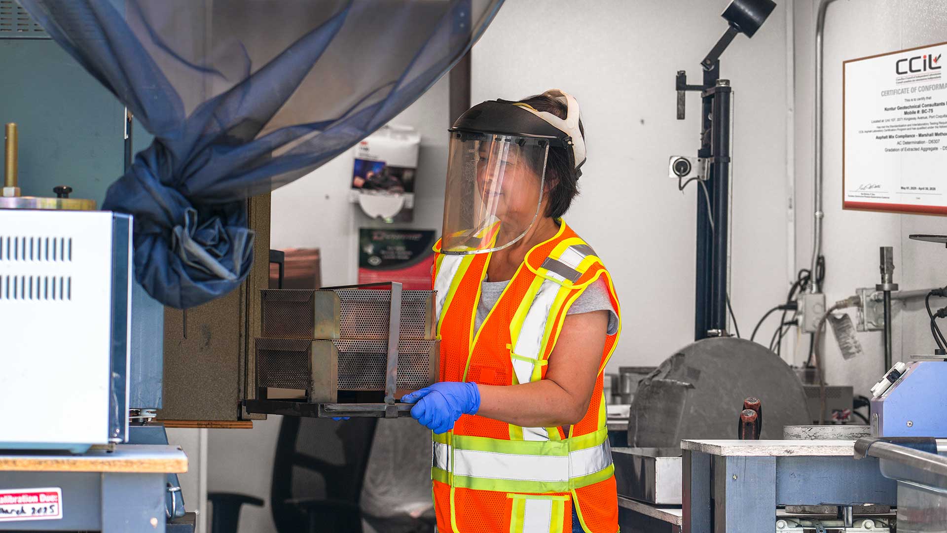 CCIL-Certified Mobile Laboratories for Construction Materials Testing in Vancouver area.